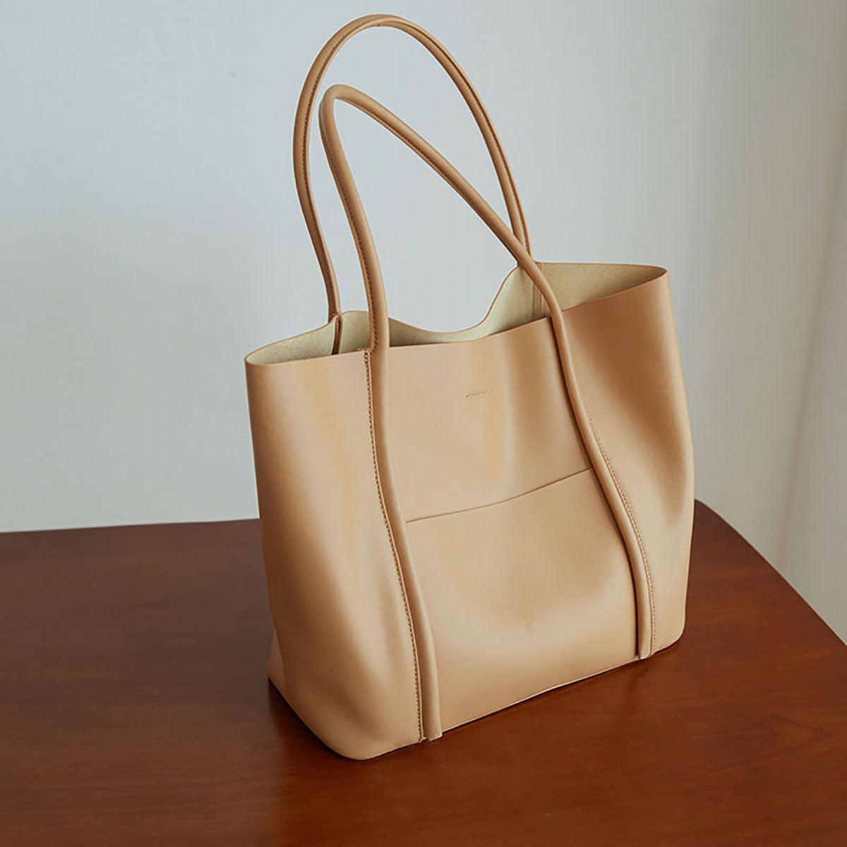 Best leather tote bags women Yuci camel